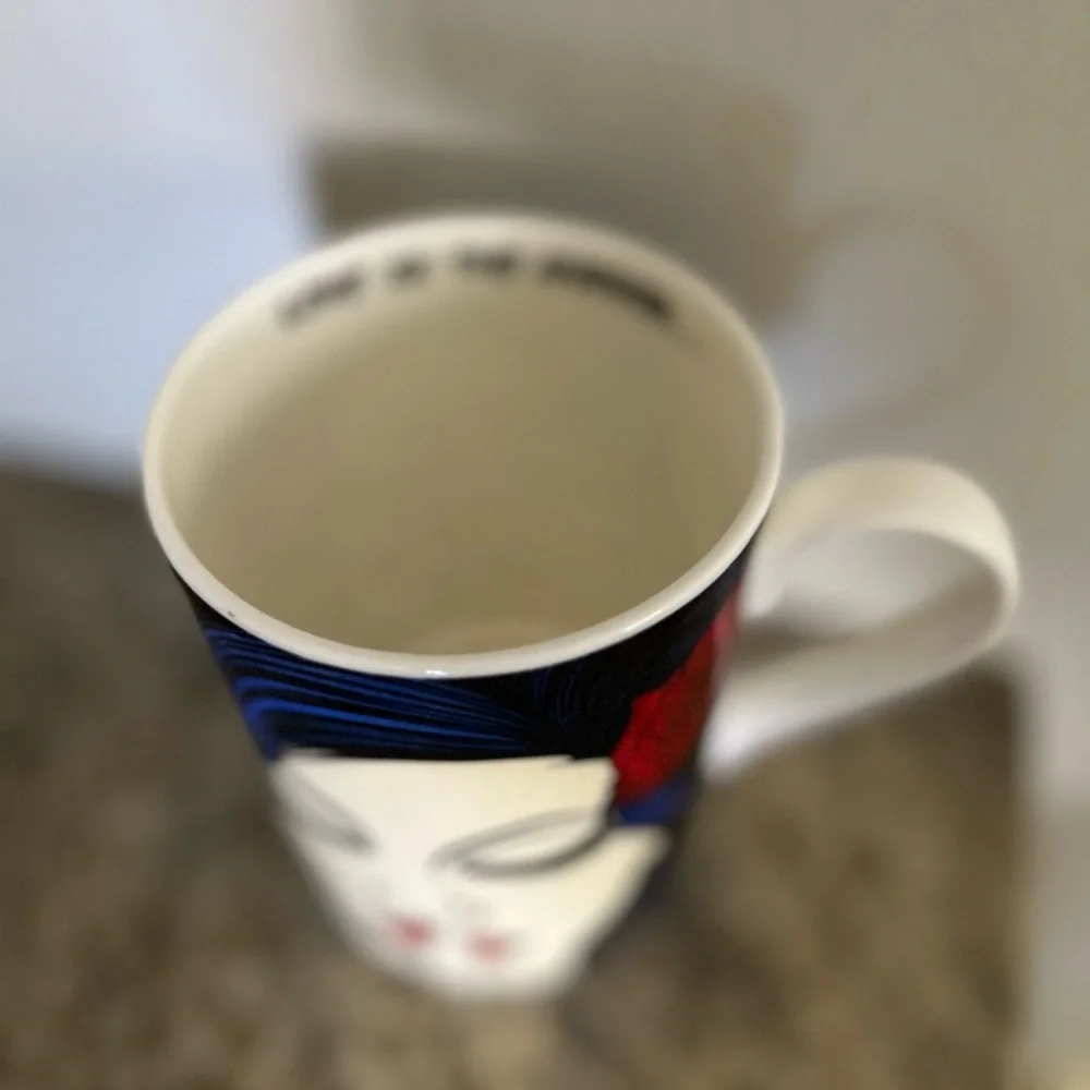 Sssshhh by Deborah Azzopardi coffe mug love is the answer